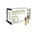 MUNITIONS 22LR ELEY SUBSONIC HOLLOW POINT (tête creuse) 38 grains 