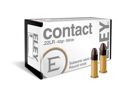 Munitions 22LR ELEY CONTACT 42 grains 