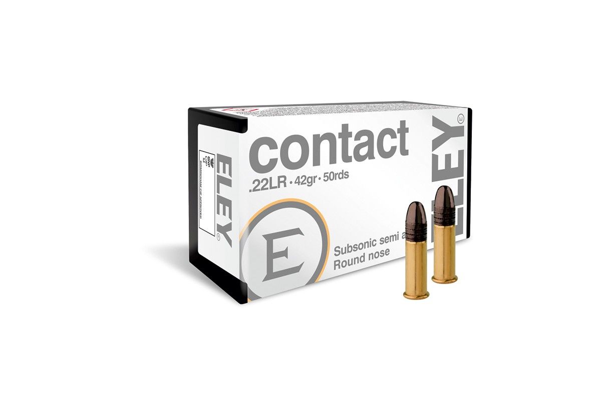 Munitions 22LR ELEY CONTACT 42 grains Munitions 22LR ELEY CONTACT 42 grains