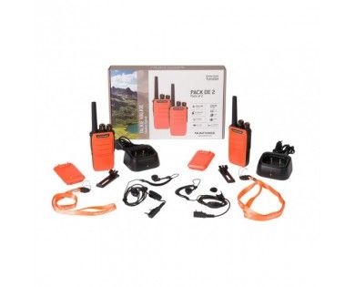 Paire de 2 Talkie walkie NUM'AXES TLK1054 
