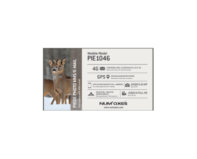 Piège photographique NUM'AXES PIE1046 - 4G 
