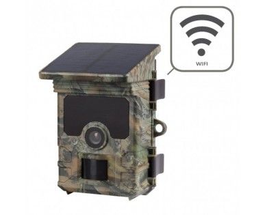 Piège photographique NUM'AXES PIE1060 avec Wi-Fi et panneau solaire intégré 