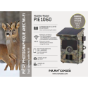 Piège photographique NUM'AXES PIE1060 avec Wi-Fi et panneau solaire intégré 