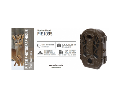 Piège photographique PIE1035 NUM'AXES 