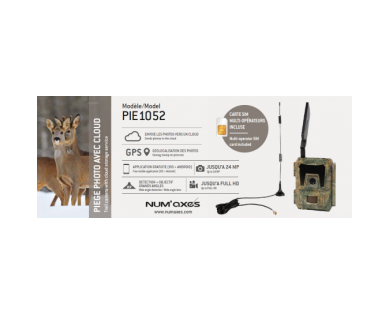 Piège photographique PIE1052 - 4G NUM'AXES 