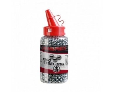 1500 Billes Acier BB Steel 0,33g Cal. 4,5mm 