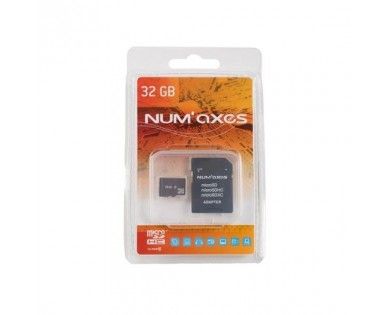 Carte mémoire Micro SDHC 32 Go Classe 10 avec adaptateur 