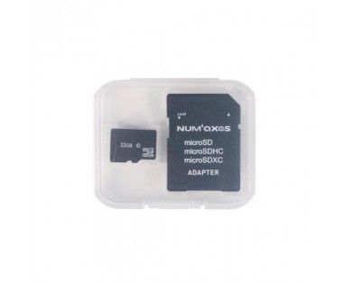 Carte mémoire Micro SDHC 32 Go Classe 10 avec adaptateur 