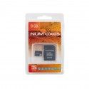 Carte mémoire Micro SDHC 8 Go Classe 10 avec adaptateur 