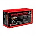 Boites de 50 munitions Winchester 17 HMR Varmint HV 17gr 