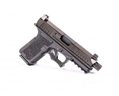 Pistolet Polymer 80 PFC9 Compact Cal.9x19 mm Canon Fileté 1/2x28 Noir 
