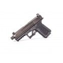 Pistolet Polymer 80 PFC9 Compact Cal.9x19 mm Canon Fileté 1/2x28 Noir 