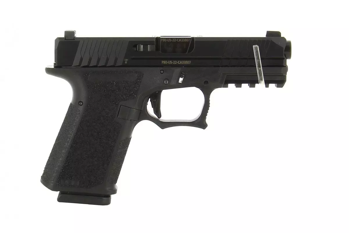 Pistolet Polymer 80 PFC9 Compact Cal.9x19mm Noir 