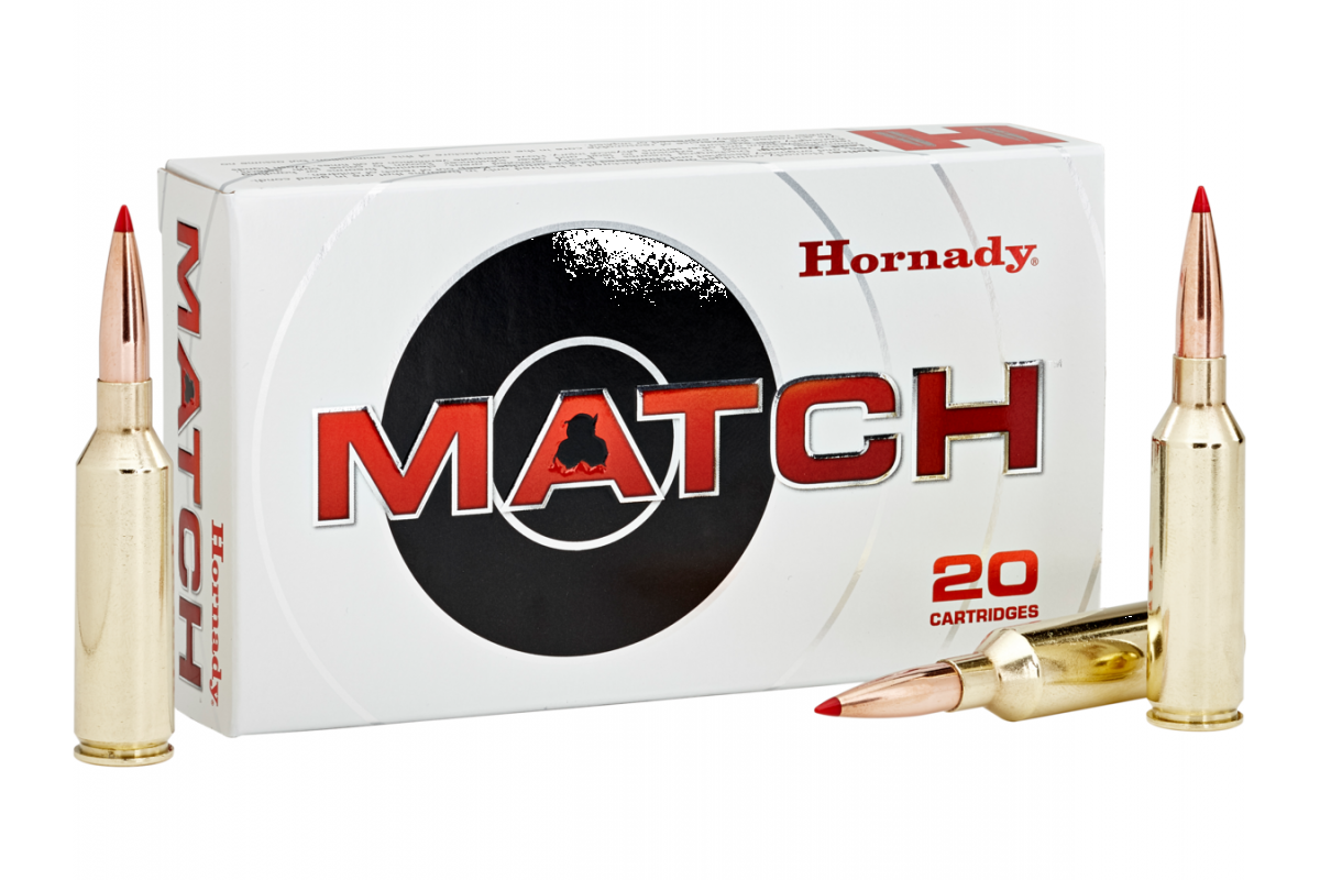 BOÎTE DE 20 CARTOUCHES HORNADY 6.5 CREEDMOOR 147 GR EL MATCH BOÎTE DE 20 CARTOUCHES HORNADY 6.5 CREEDMOOR 147 GR EL MATCH