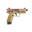 Pistolet FN 502 FDE tactique Calibre 22 LR 