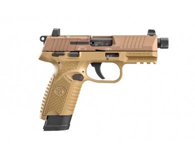 Pistolet FN 502 FDE tactique Calibre 22 LR 
