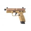 Pistolet FN 502 FDE tactique Calibre 22 LR 