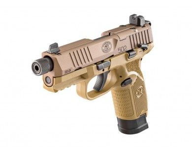 Pistolet FN 502 FDE tactique Calibre 22 LR 