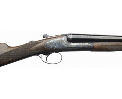 Fusil juxtaposé Beretta 486 EL Parallelo Jaspée éjecteurs crosse anglaise monodétente sélective calibre 20/76 