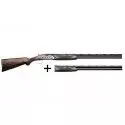 Fusil superposé Beretta 687 EELL Classic New Scène de chasse combo calibre 28 et 410 