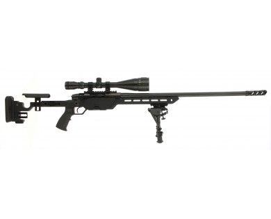 Carabine à verrou ATA Turqua ALR Crosse pliante + Lunette 6-24x50, colliers et Bipied 
