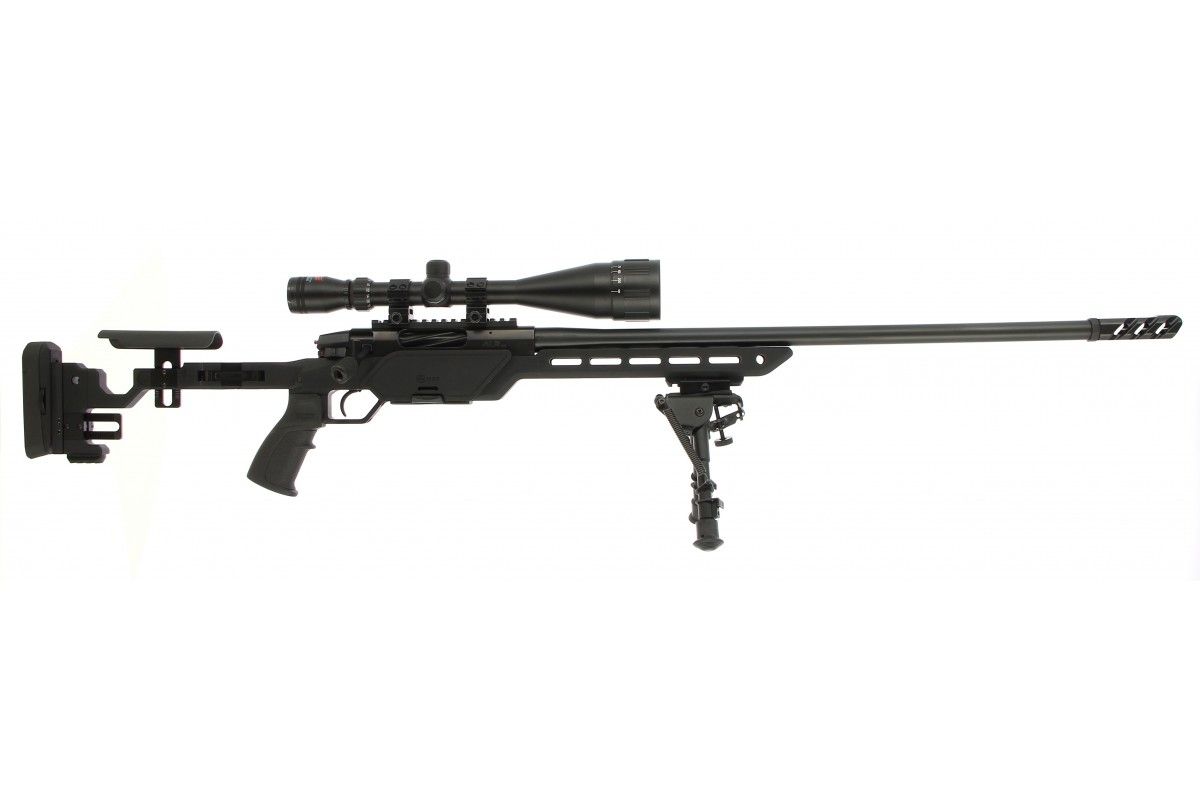 Carabine à verrou ATA Turqua ALR Crosse pliante + Lunette 6-24x50, colliers et Bipied Carabine à verrou ATA Turqua ALR Crosse pliante + Lunette 6-24x50, colliers et Bipied