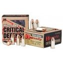 Munitions HORNADY Critical Defense FTX calibre 9mm Luger 115 grains 