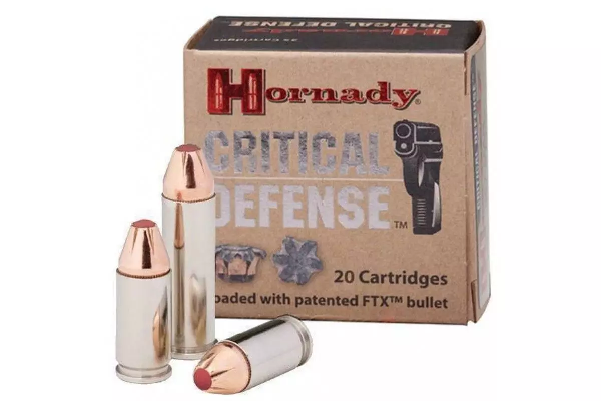 Munitions HORNADY Critical Defense FTX calibre 44 Special 165 grains 