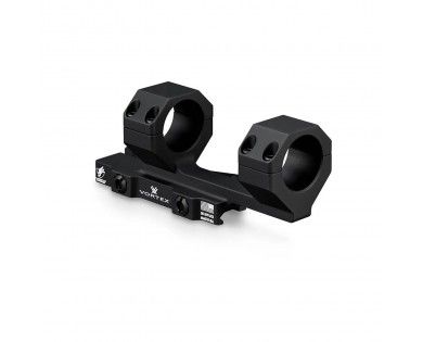 Montage Vortex Precision QR Extended Cantilever 3" Offset 30 mm fixes aluminium pour rail de 21 mm 