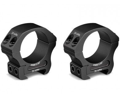 Colliers Vortex Pro Series 30 mm fixes aluminium pour rail de 21 mm 