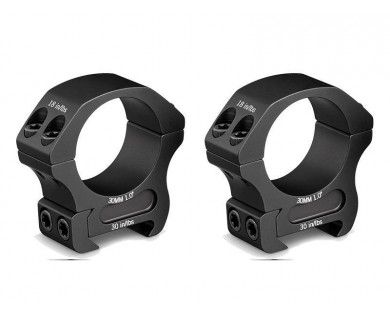 Colliers Vortex Pro Series 30 mm fixes aluminium pour rail de 21 mm 