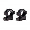 Colliers Vortex Hunter 25,4 mm fixes aluminium pour rail de 21 mm 