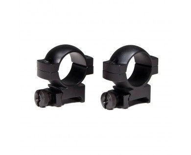 Colliers Vortex Hunter 25,4 mm fixes aluminium pour rail de 21 mm 