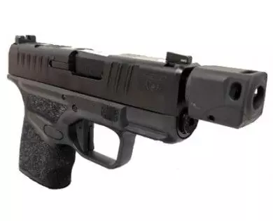 Pistolet HS Produkt H11 3.1 RDR noir calibre 9x19 avec compensateur 