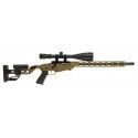 Carabine Ruger precision rimfire Cal.22lr MARRON BRONZE + Lunette 6-24x50 Air force optics 
