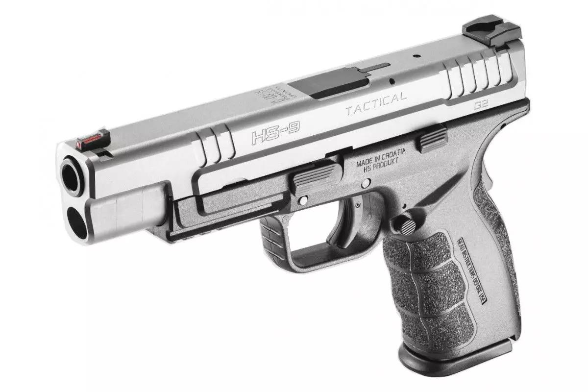Pistolet HS Produkt HS G9 noir inox calibre 9x19 5'' 