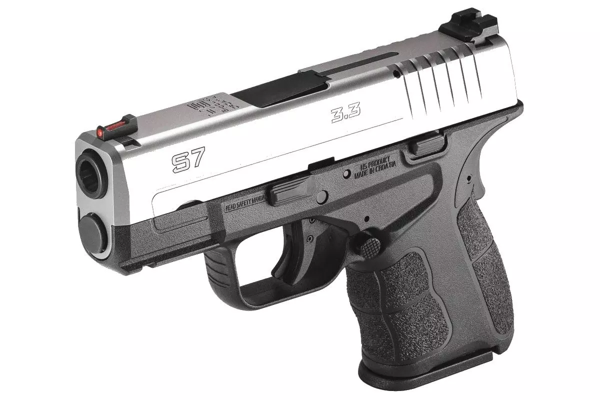 Pistolet HS Produkt S7 3.3 noir - inox calibre 9x19 