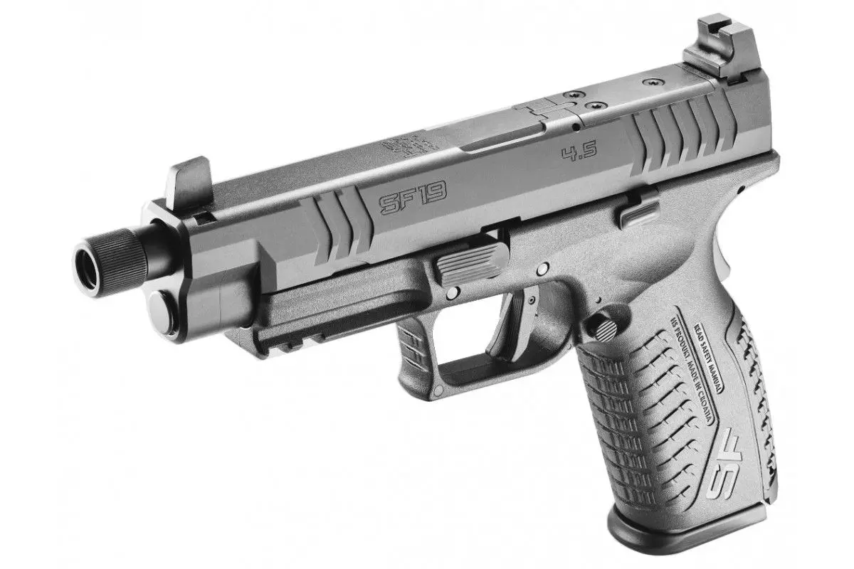 Pistolet HS Produkt SF-19 RDR noir calibre 9x19 4,5'' 