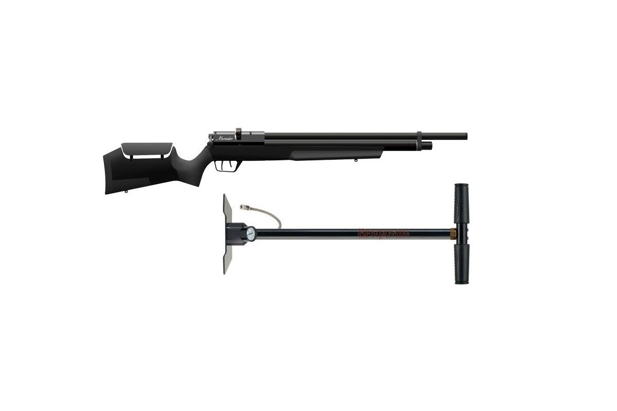 Carabine MARAUDER Crosman 4.5mm PCP Synthétique 43 joules + Pompe 