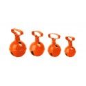 Grelot Orange passant 26mm The Dog Company 