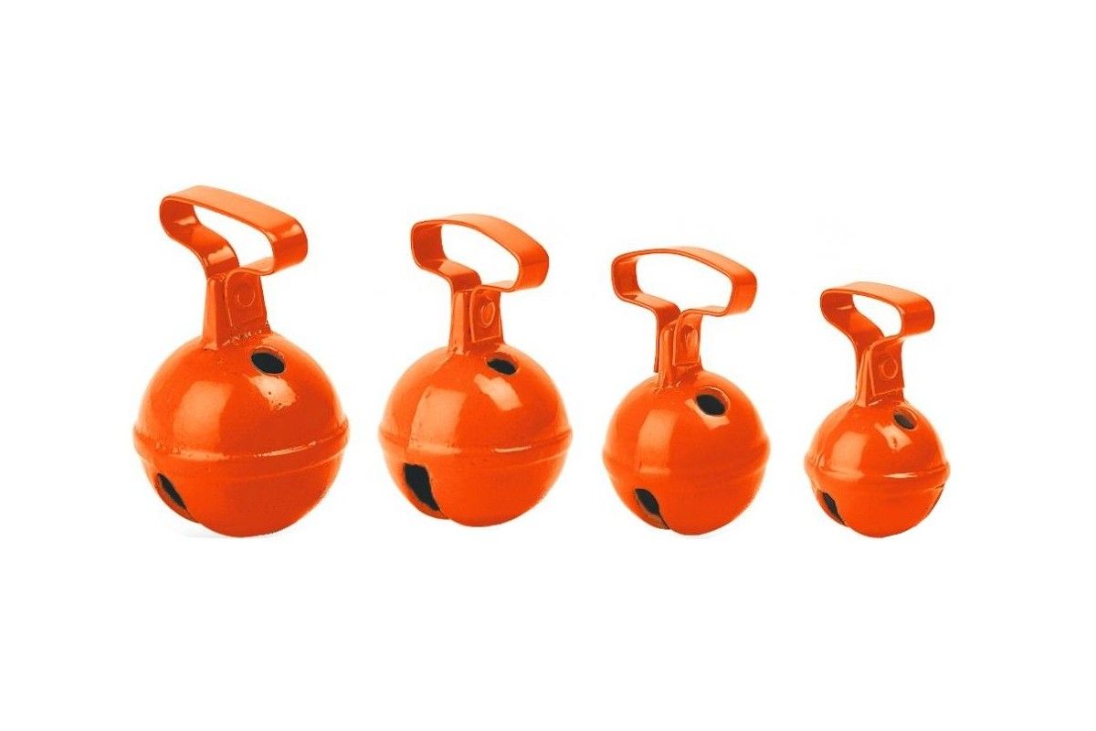 Grelot Orange passant 26mm The Dog Company 