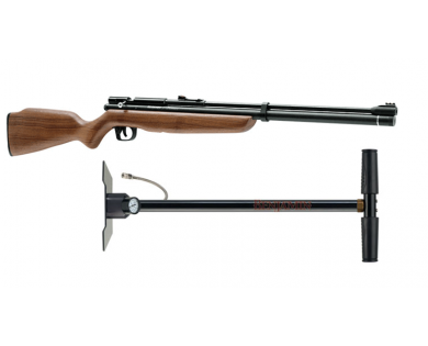 Carabine PCP Crosman Benjamin Discovery 20 joules calibre 4.5mm + pompe PCP 