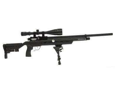 Pack Carabine Benjamin Crosman Armada Semi-automatique  PCP C5.5 40J + Lunette et Bipied 