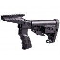 Poignée + crosse type M4 + rail supérieur Mossberg 500 