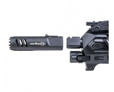 Cache-flamme compensateur et brise-vitre CAA pour Micro Roni 