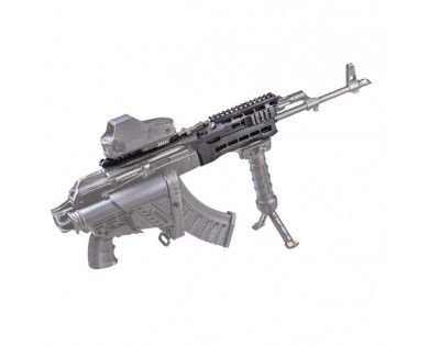 Garde-main long aluminium picatinny CAA 5 rails pour AK47 - AK74 