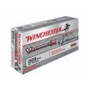 Munitions WINCHESTER Varmint X pointe plastique calibre 223 Rem 