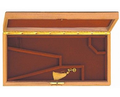 Coffret bois Pietta en noyer pour révolvers à poudre noire 