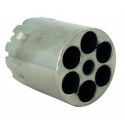 Barillet Pietta acier nickelé pour Remington Texas calibre 44 