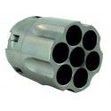 Barillet Pietta acier brossé pour Colt 1851 Navy US Marshall calibre 44 